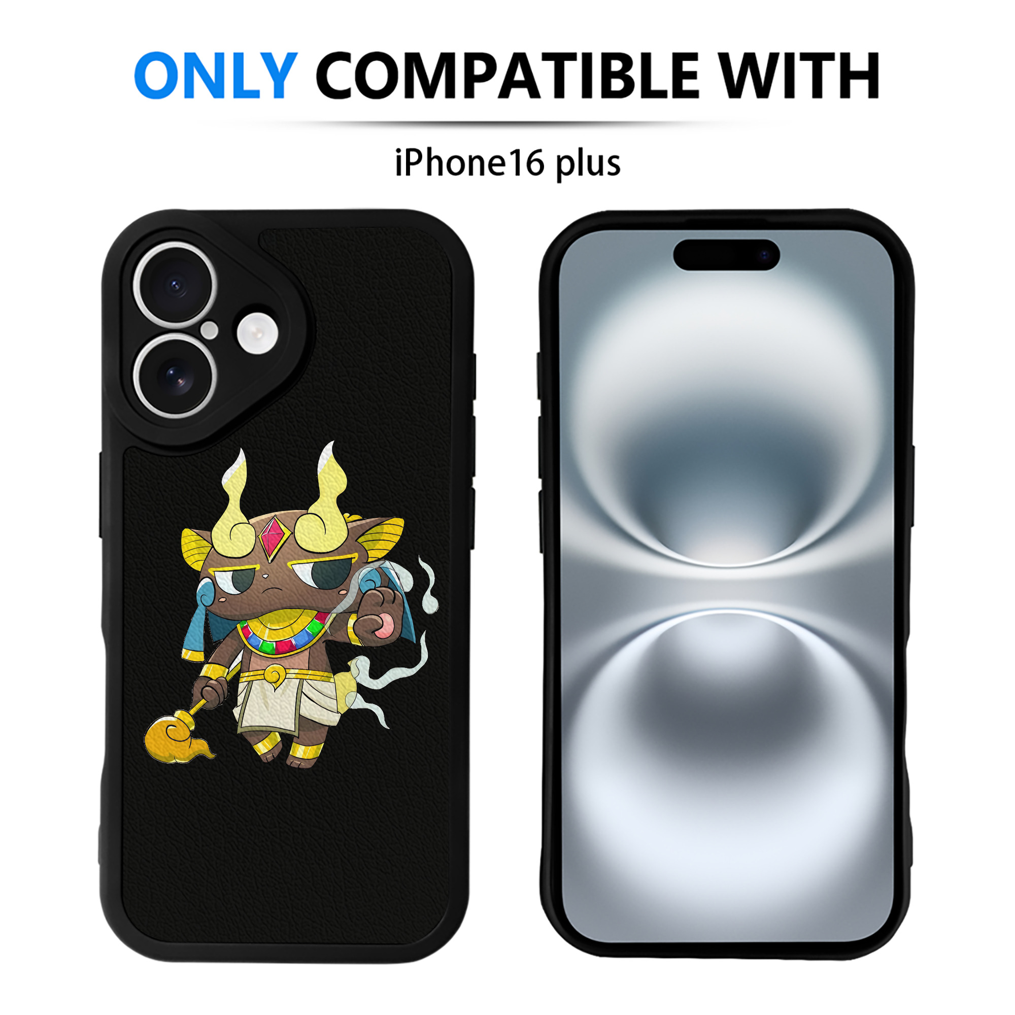 （画像用） 妖怪ウォッチ Yo-kai Watch 【iPhone 16シリーズ対応】シリコンスマホケース（レザー調） 材質：シリコン